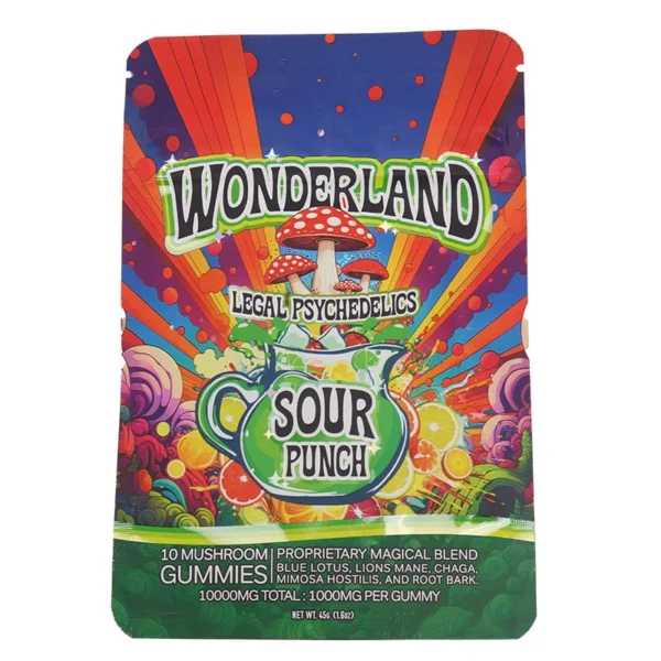 Sour Punch Wonderland Mushroom Gummies